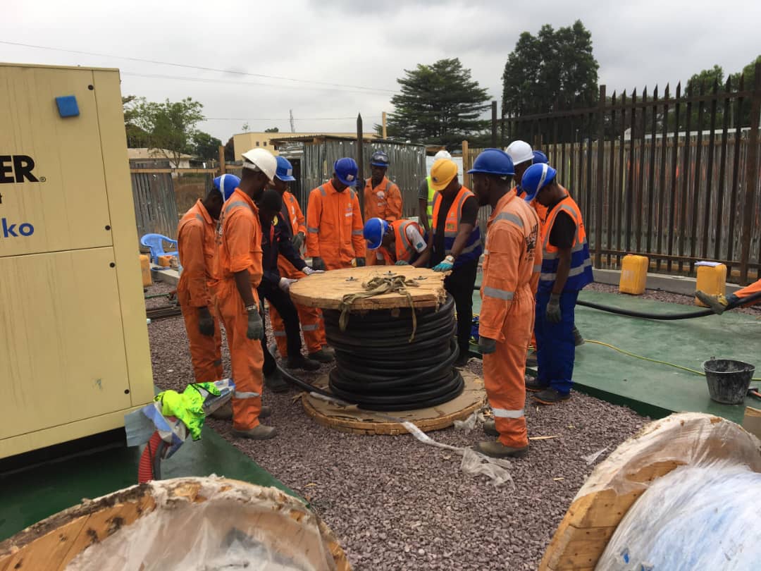 Travaux d'électricité industrielle